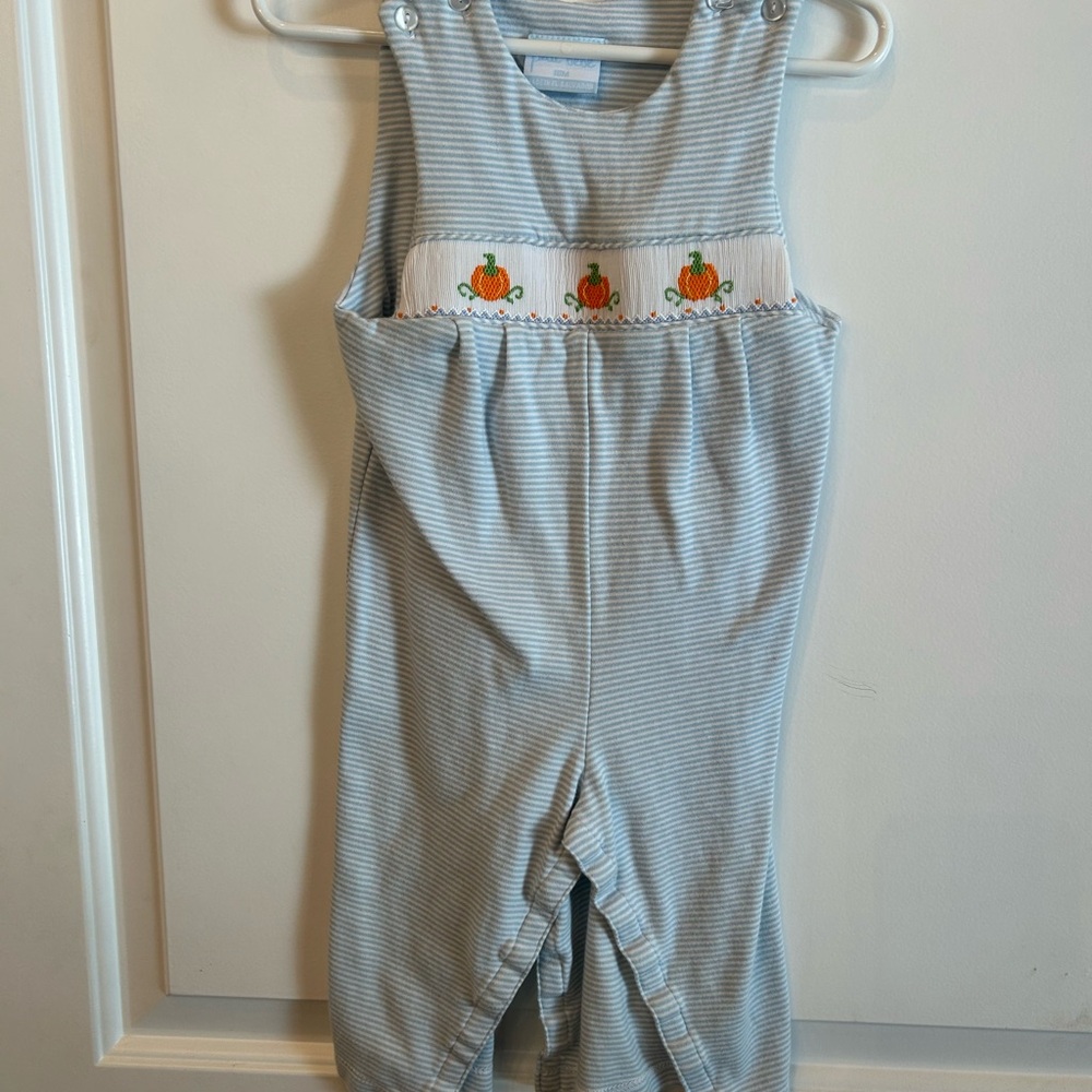 Pumpkin Themed Soft Cotton Embroidered Longall